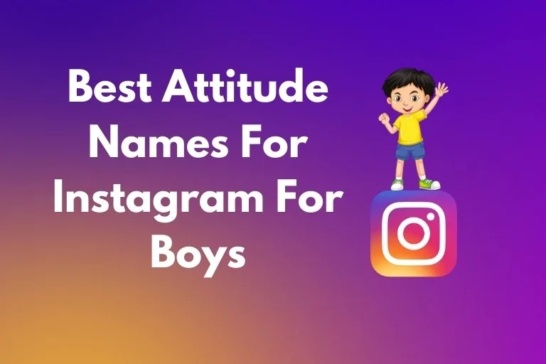 Attitude Names For Instagram For Boy | Attitude Names For Instagram With  Emoji | Attitude Names For Instagram For Boy Style