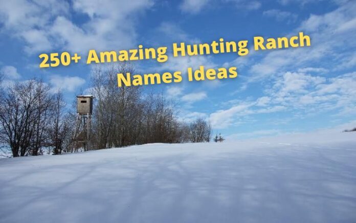 250+ Amazing Hunting Ranch Names Ideas