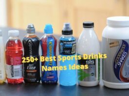 250+ Best Sports Drinks Names Ideas