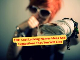 250+ Cool Looking Names Ideas And Suggestions That You Will Like