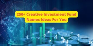 250+ Creative Investment Fund Names Ideas For You