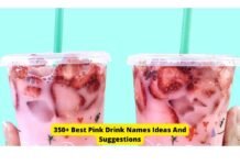 350+ Best Pink Drink Names Ideas And Suggestionsdd a heading