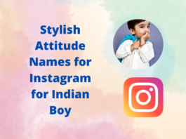 Stylish Attitude Names for Instagram