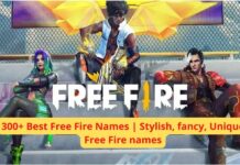 300+ Best Free Fire Names Stylish, fancy, Unique Free Fire names