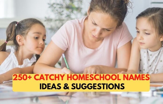 250+ Catchy Homeschool Names Ideas & Suggestions