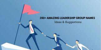 350+ Amazing Leadership Group Names Ideas & Suggestions