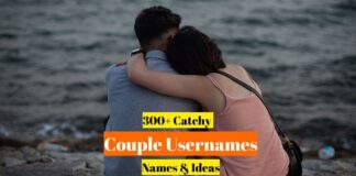Catchy Couple Usernames