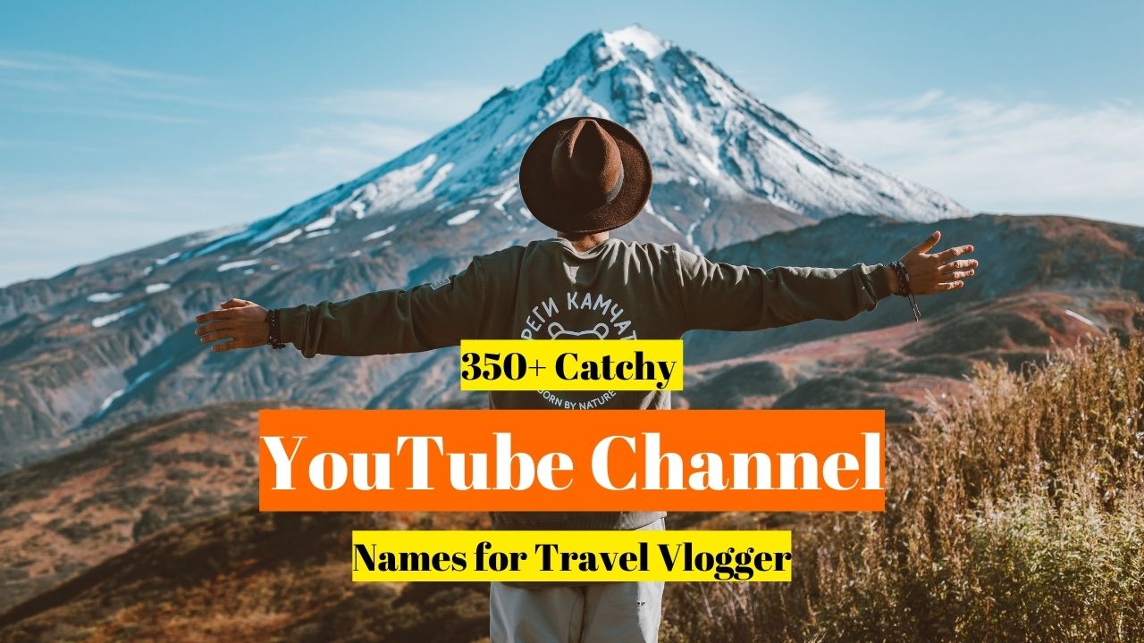 travel and food vlog channel name ideas