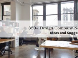 350+ Design Company Names Ideas and Suggestions