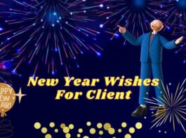 New Year Wishes For Client