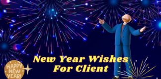 New Year Wishes For Client