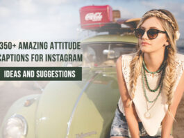 350+ Amazing Attitude Captions for Instagram Ideas and Suggestions