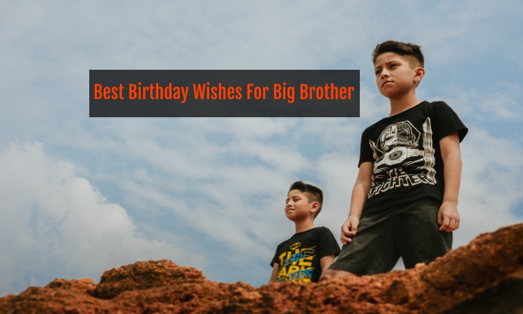 Best Birthday Wishes For Big Brother