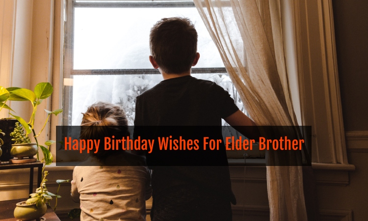Happy Birthday Wishes For Elder Brother